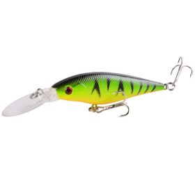 Minnow Fishing Lure 11cm 10g Floating Hard Wobbler Bait (Option: I)