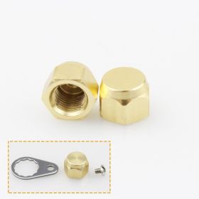 Refitted Parts Fishing Reel Anti-loosening Gasket (Option: Golden tea-M8 left hand)