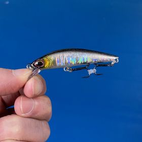 Streamer Lure Quick Sink Fast Reel Long Cast Minnow 6.3cm (Option: O)