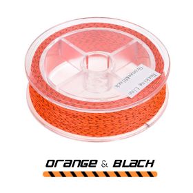 Fly Fishing Backing Line Floating 50M 20LB 30LB (Option: Orange black-30LB 50m)